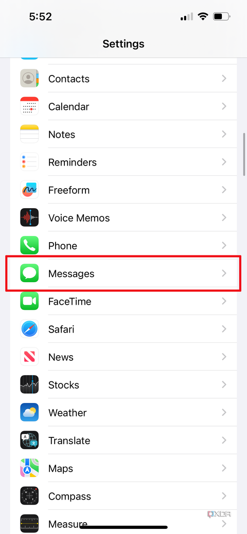 How to hide iPhone messages