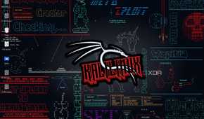A screenshot of the Kali Linux desktop