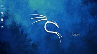 A screenshot of the Kali Linux desktop