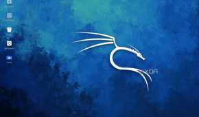A screenshot of the Kali Linux desktop