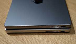 The ports on the M3 MacBook Pro vs. M3 Pro MacBook Pro.