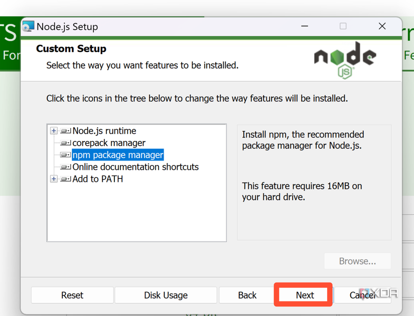 How to install Node.js on Windows