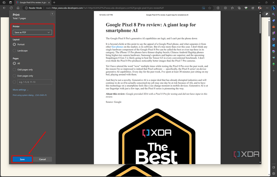 How to make a PDF