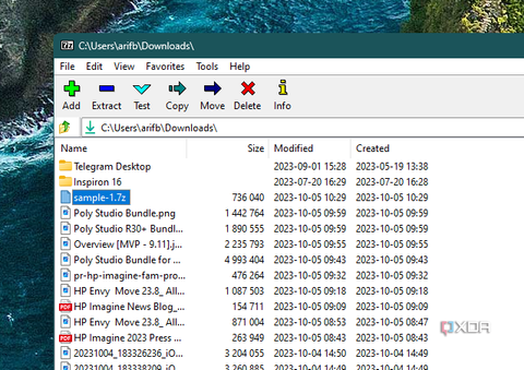 How to open .7z files in Windows 11