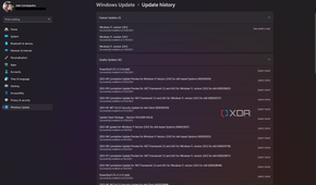 Screenshot of the Update history page in Windows 11 Settings