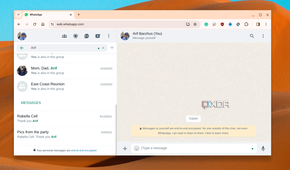 WhatsApp running on Chromebook