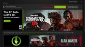 Screenshot of Nvidia GeForce Experience after download a driver. The Express installation button is highlighted