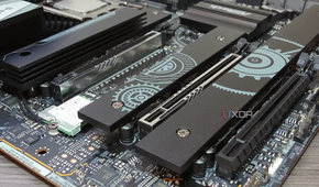 Z790 Taichi Lite motherboard M.2 heatsinks.