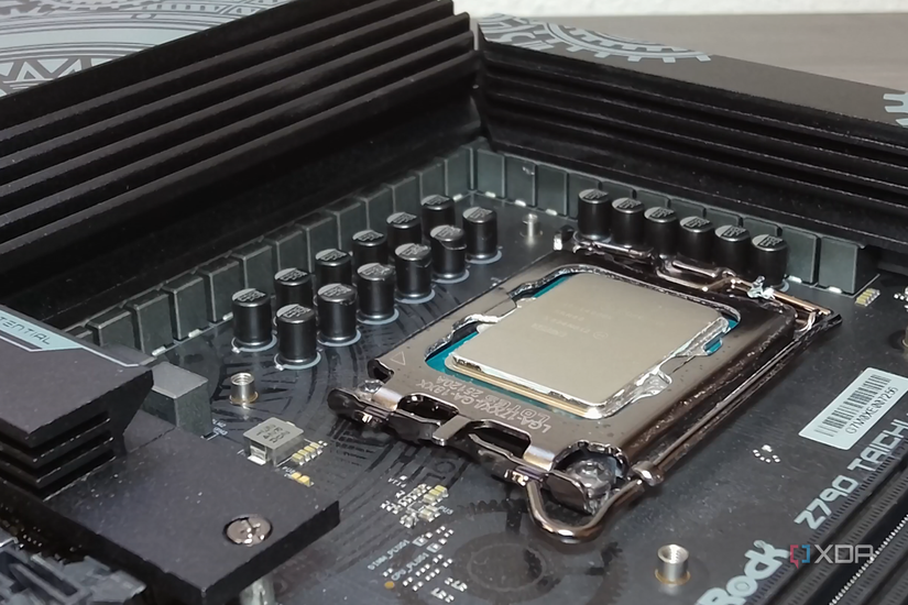 Z790 Taichi Lite motherboard VRMs.