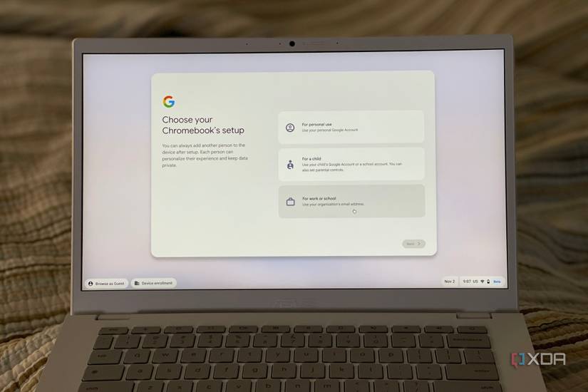 How to set up your new Chromebook