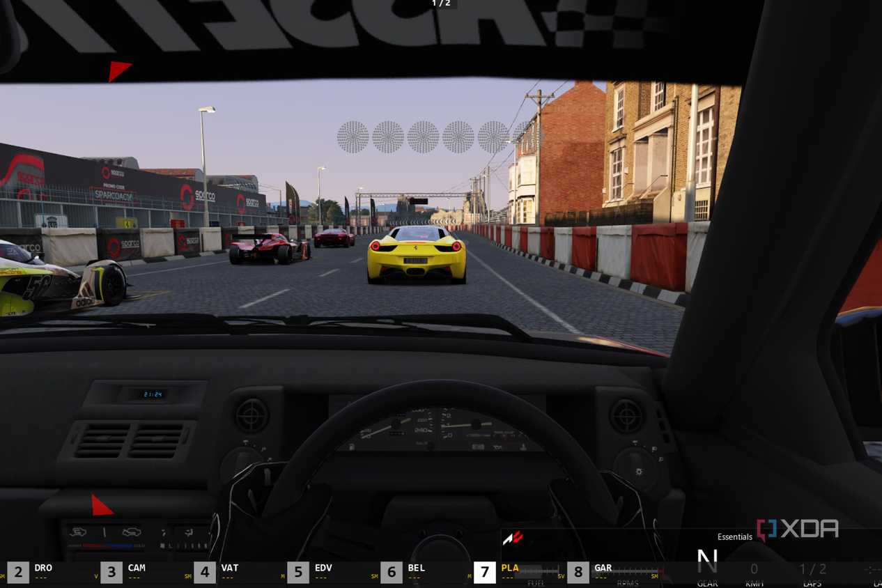 A in-game screenshot of Assetto Corsa
