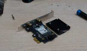Asus PCE-AXE59BT heatsink removed