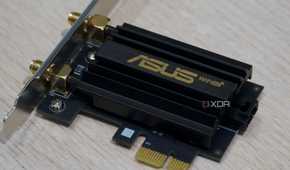 Asus PCE-AXE59BT PCB with heatsink out of the PC