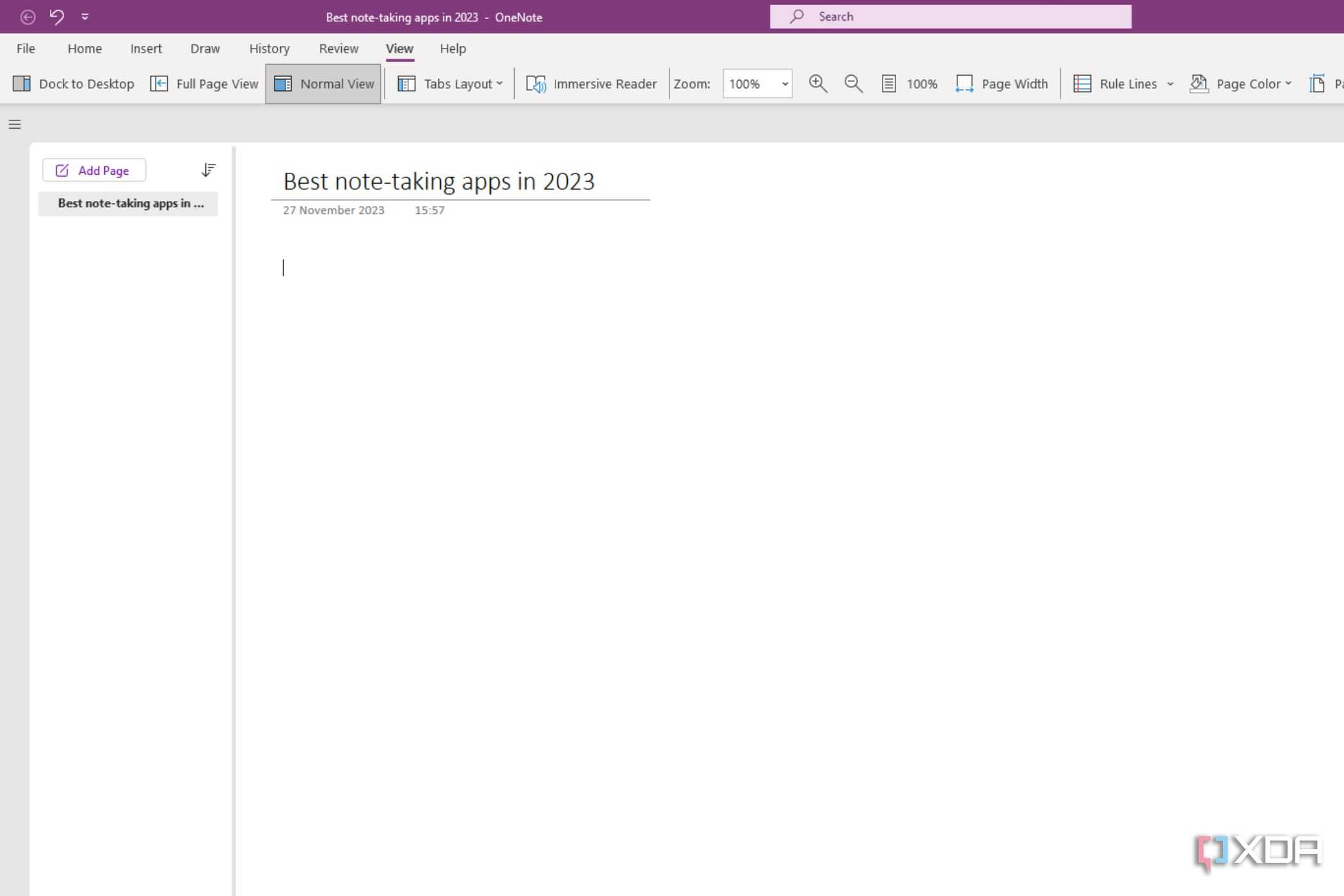Best note taking apps in 2023 notes open in OneNote