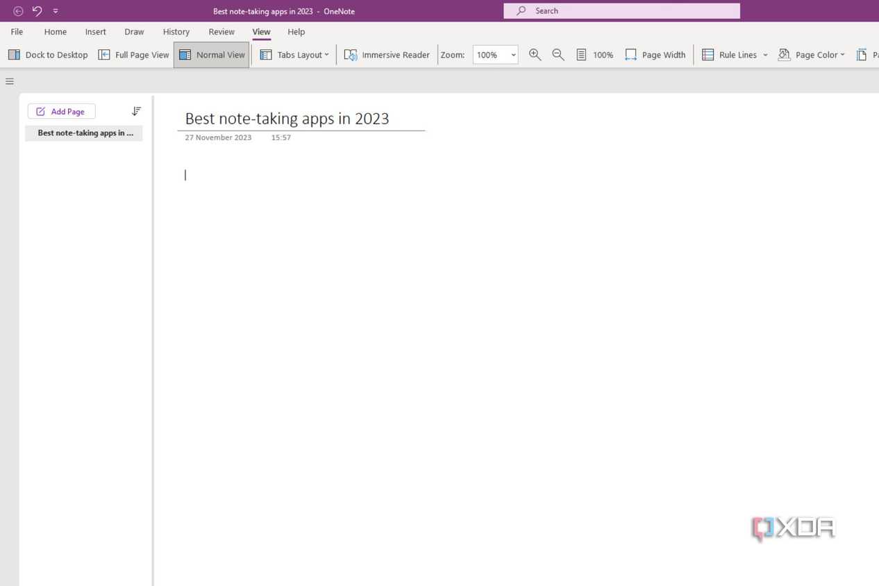 Best note taking apps in 2023 notes open in OneNote