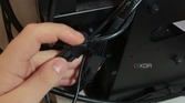 Corsair iCUE Link H170i LCD cable management.