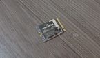 Corsair MP600 Core Mini SSD from above.