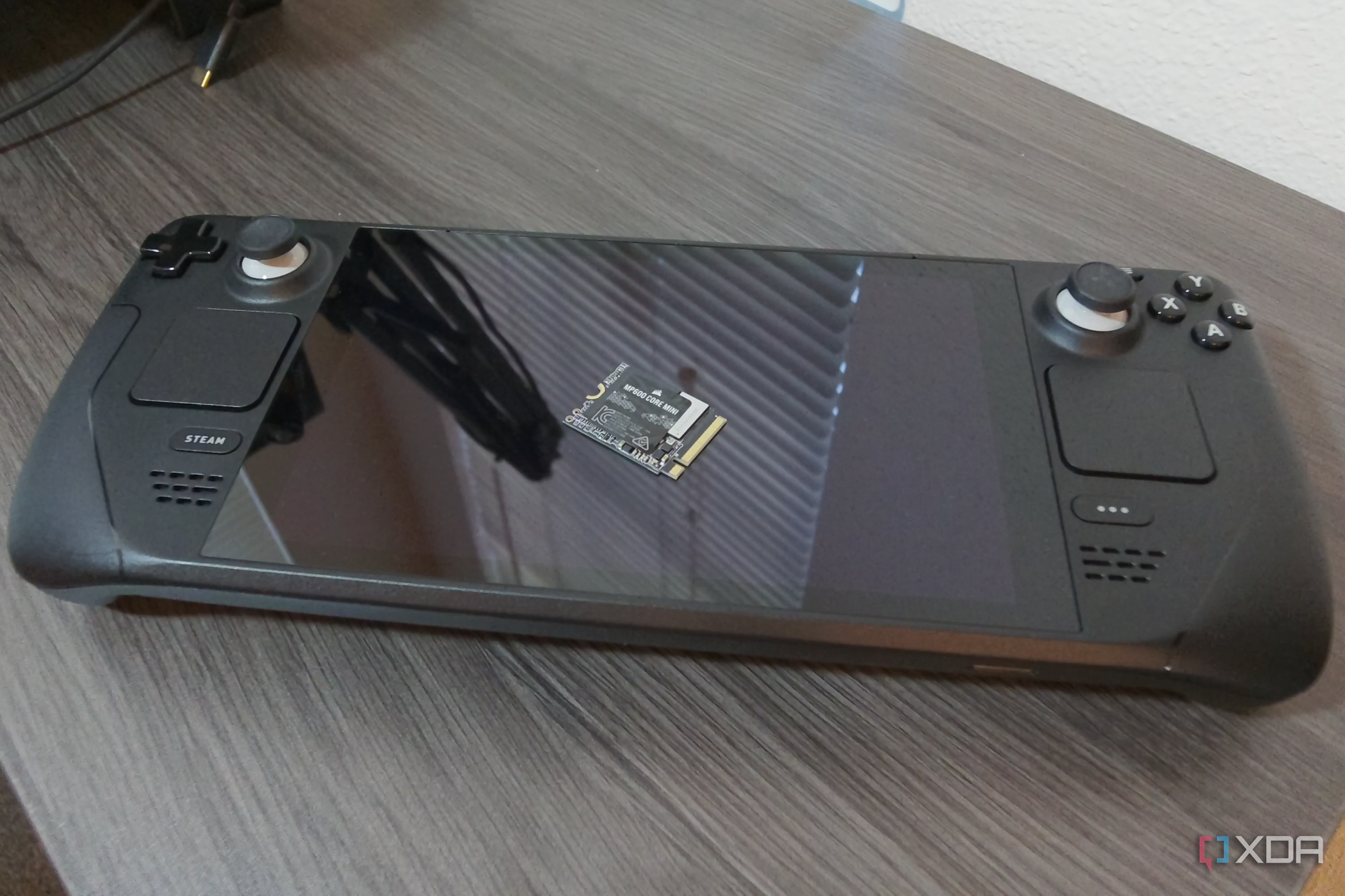Corsair MP600 Core Mini on the Steam Deck.