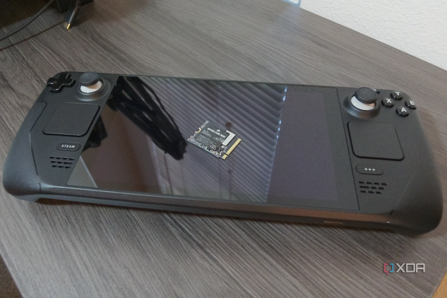 Corsair MP600 Core Mini on the Steam Deck.