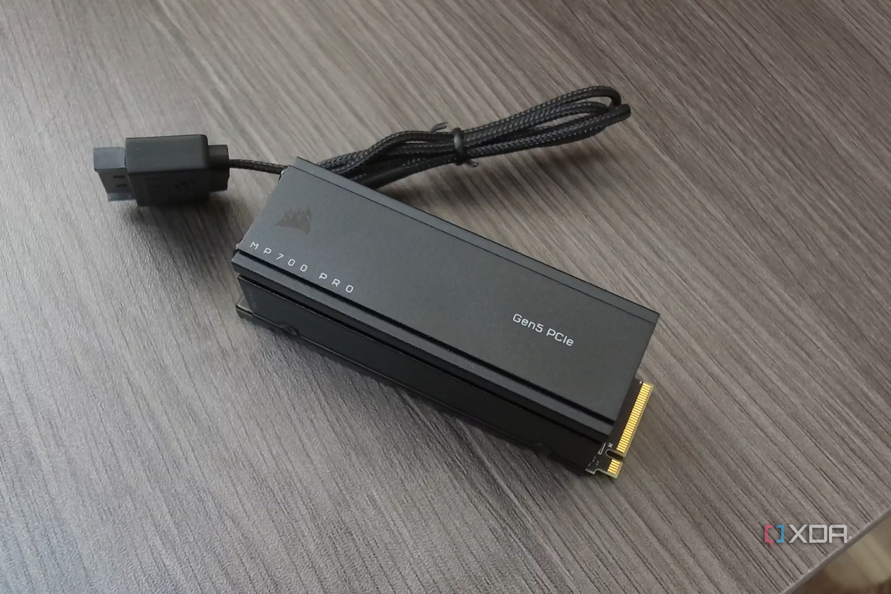 Corsair MP700 Pro SSD.