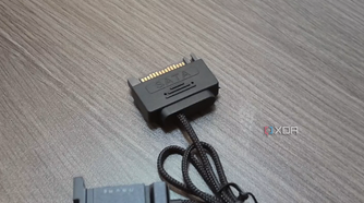 Corsair MP700 Pro SSD cables.