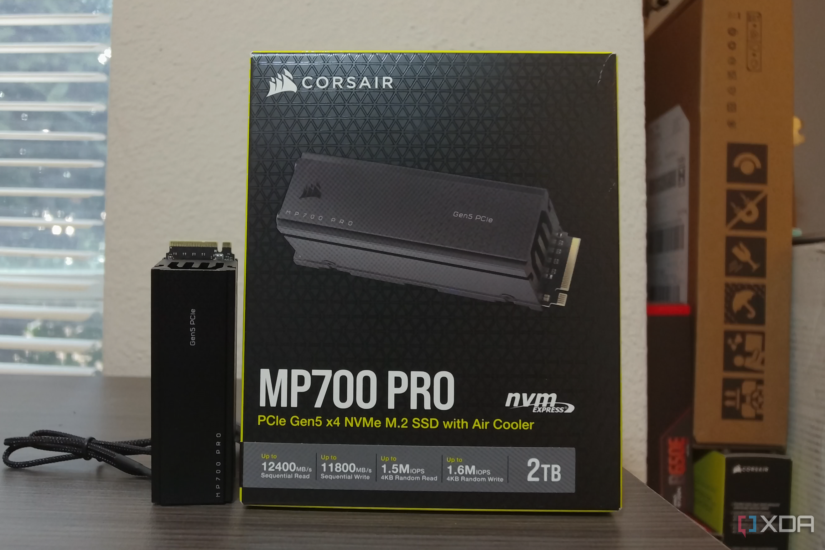 Corsair MP700 Pro SSD.