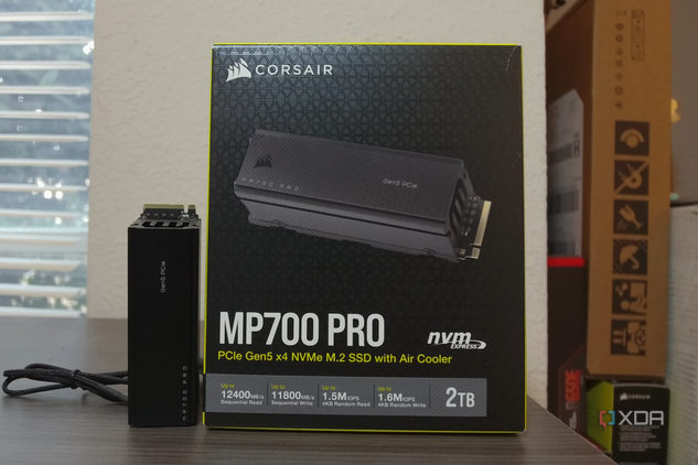 Corsair MP700 Pro SSD.
