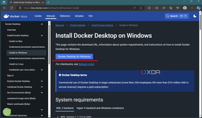 Docker Desktop for Windows website