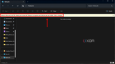 Screenshot of the network page in File Explorer with a banner indicating that network discovery and file sharing are turned off