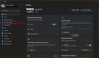 Screenshot of the Windows 11 Settings app with the Network & internet button highlighted on the left-side menu