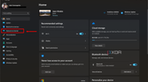 Screenshot of the Windows 11 Settings app with the Network & internet button highlighted on the left-side menu