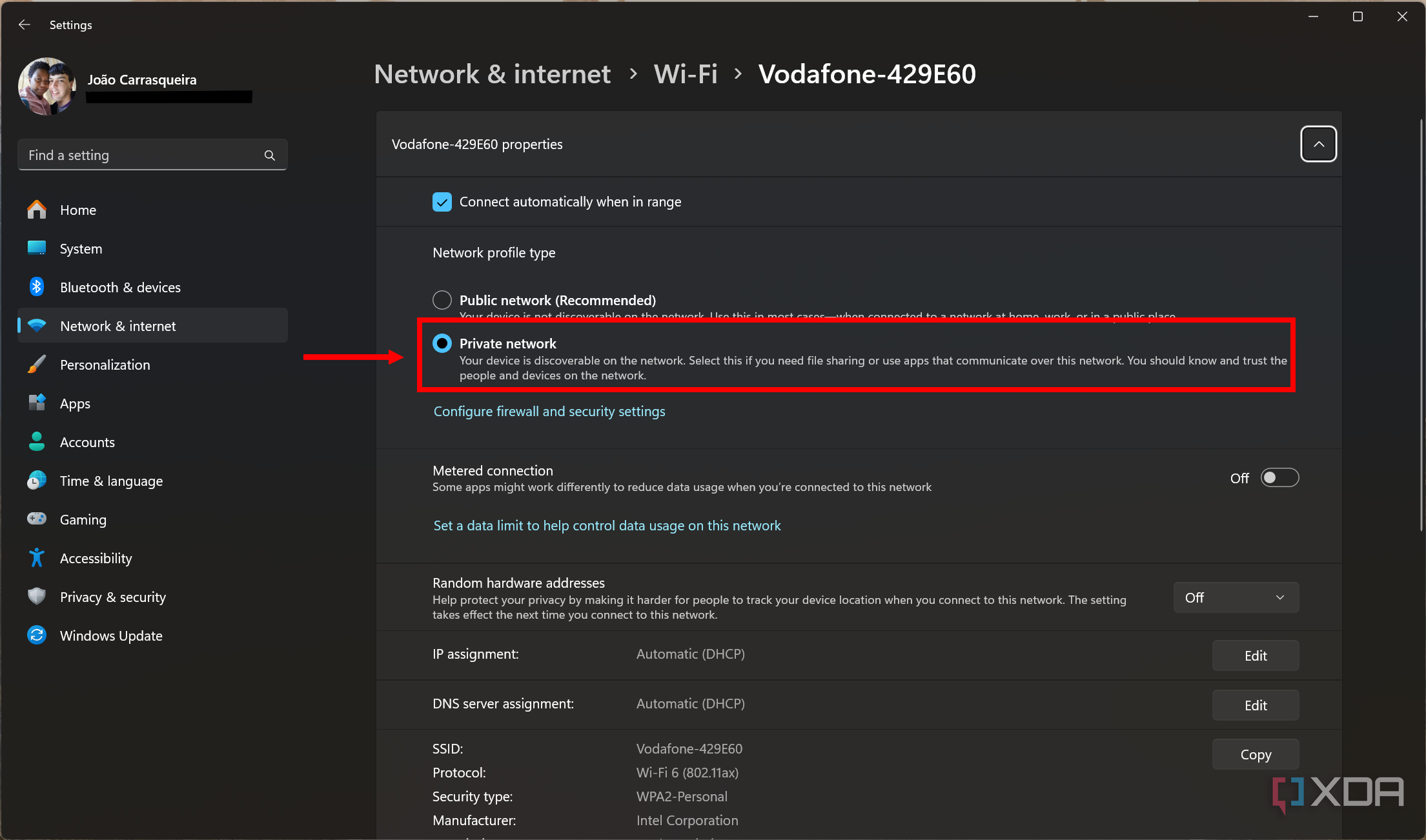 Enable network discovery in Settings (5)