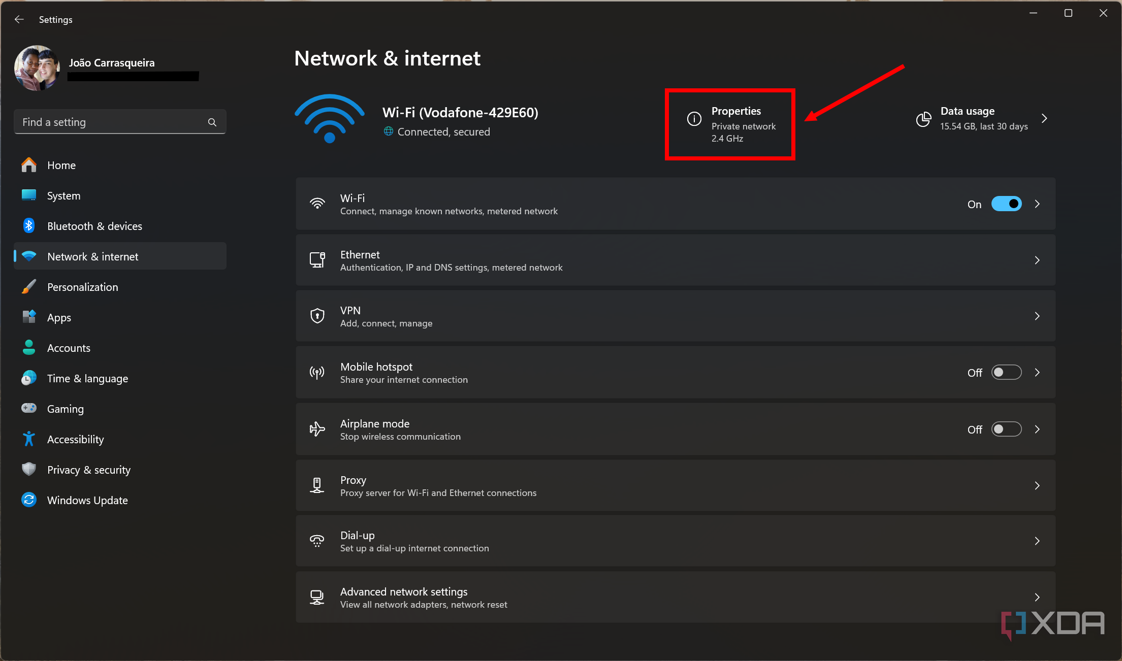 Enable network discovery in Settings (8)