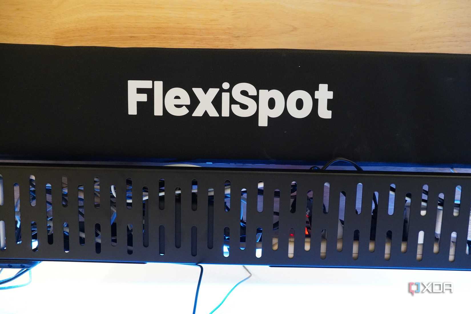 5 Non-Hardware PC Upgrades Often Overlooked for Peak Performance 6 The FlexiSpot cable management tray and sleeve.