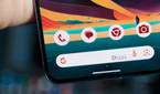 The lower part of the Pixel 8 Pro's display