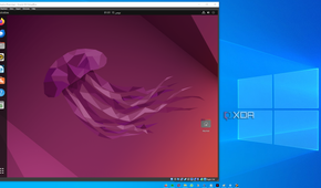 ubuntu opened in virtualbox on windows 10