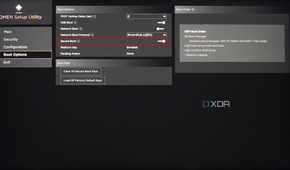 Screenshot of an HP Omen BIOS with Secure Boot enabled