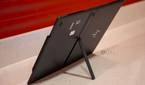 Rear view of HP Spectre Foldable with kickstand open