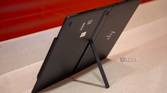 Rear view of HP Spectre Foldable with kickstand open