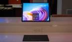 HP Spectre Foldable with keyboard in front of it