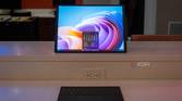 HP Spectre Foldable with keyboard in front of it