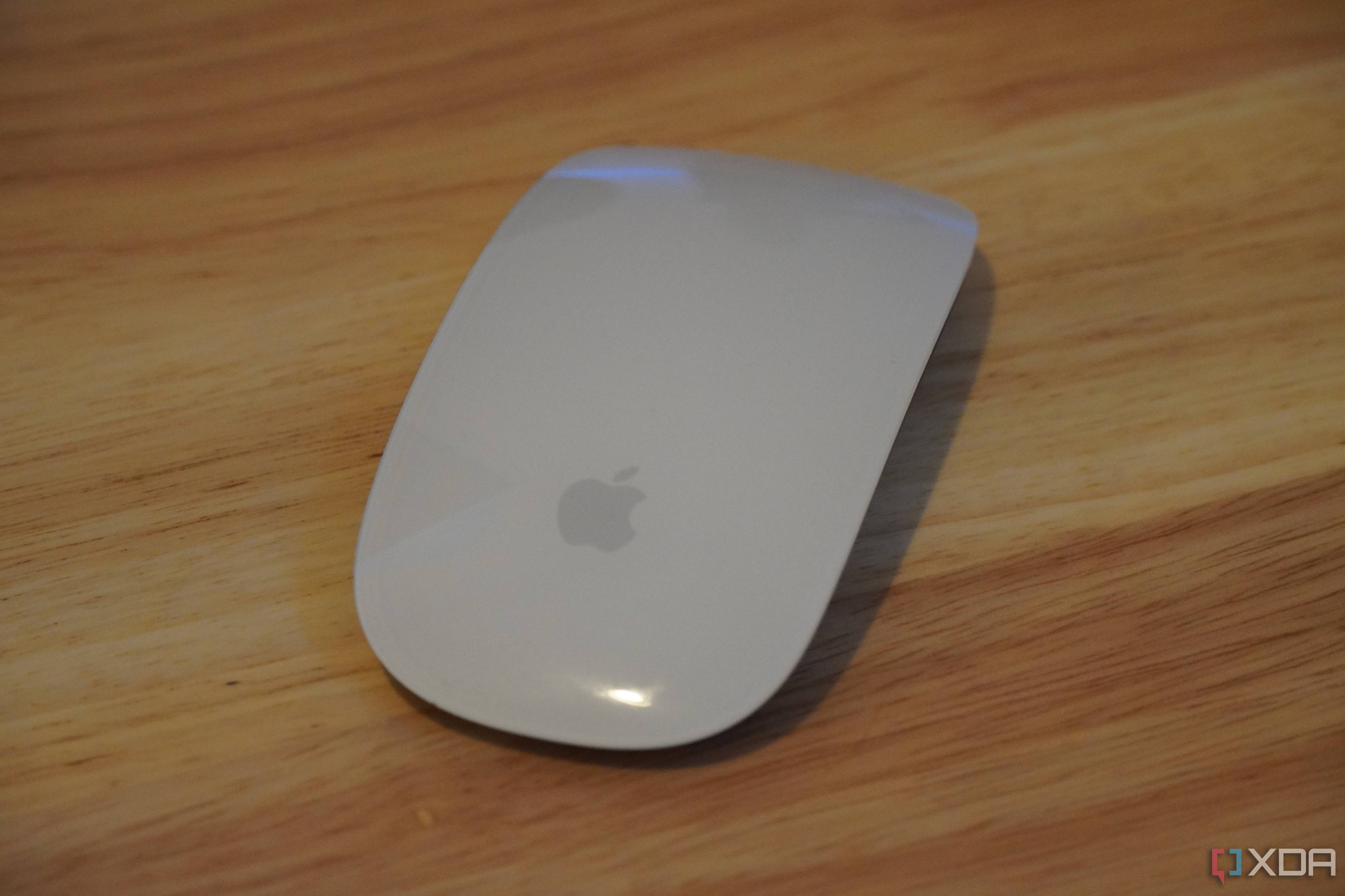 A Magic Mouse color-matched for the M3 iMac.