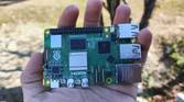 A lifestyle image of the Raspberry Pie 5