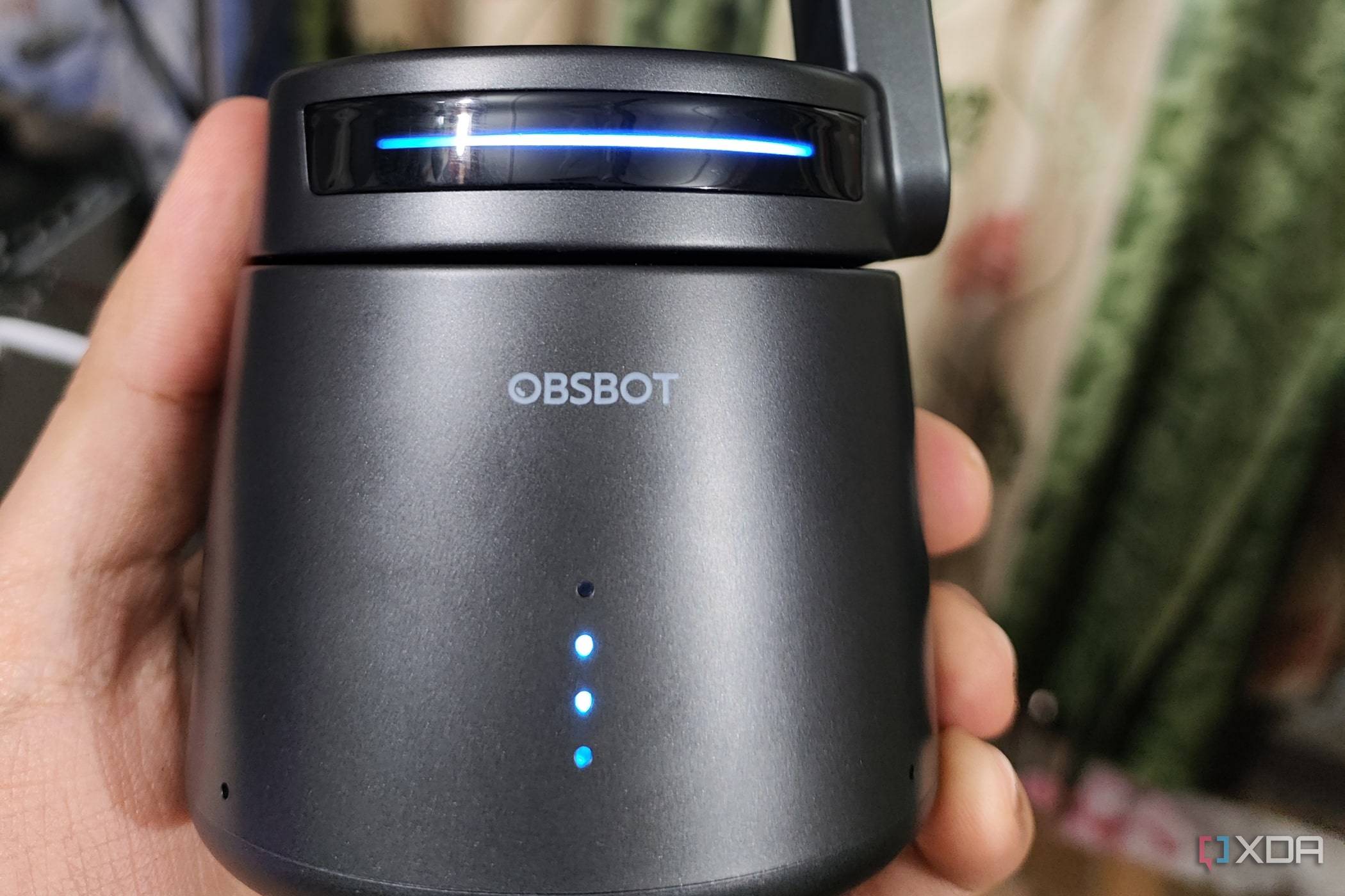 An image of the LEDs on the OBSBOT Tail Air