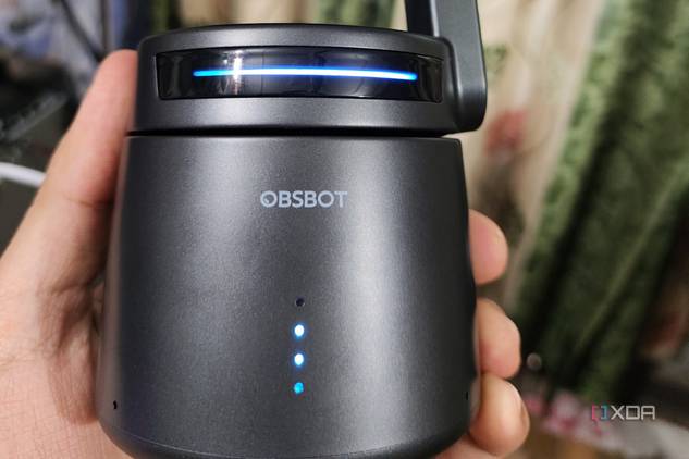 An image of the LEDs on the OBSBOT Tail Air
