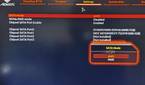 An image of Gigabyte Aorus BIOS with the SATA Mode settings