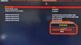 An image of Gigabyte Aorus BIOS with the SATA Mode settings