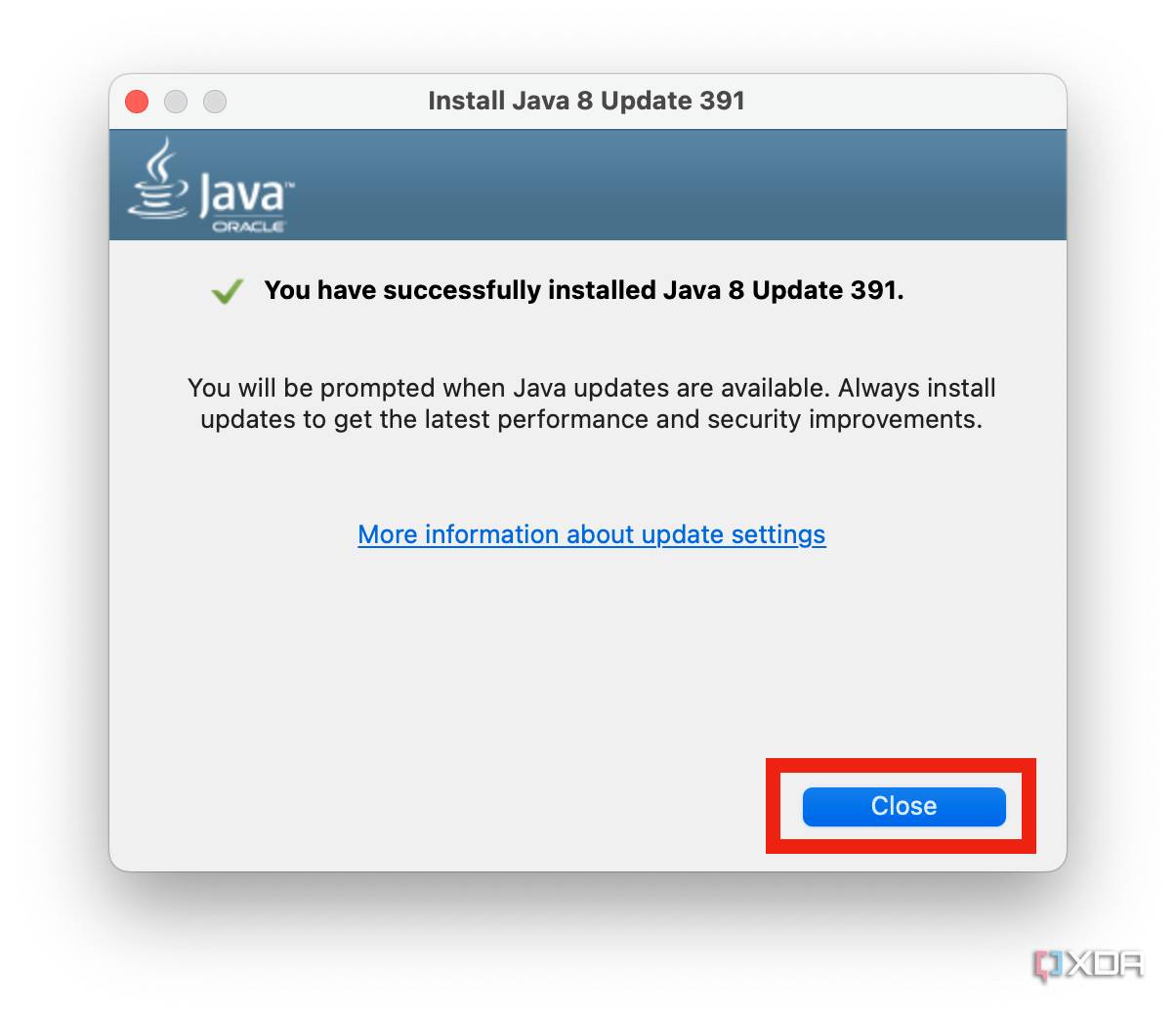 How to install Java on macOS