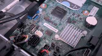 The mainboard of the Lenovo ThinkServer SR250 V2