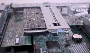 PCI cards inside the Lenovo ThinkServer SR250 V2